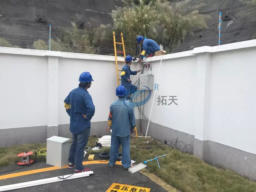 變電站周界防護(hù)解決方案_拓天電子圍欄廠家